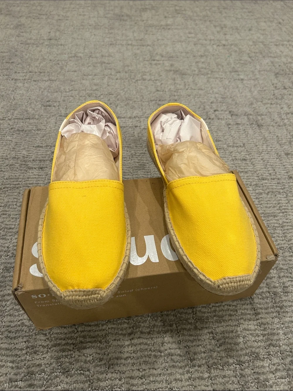 Soludos Women's Dali Original Espadrille | Sol Yellow 7-7.5